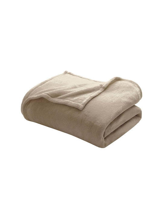 L-c Flanou Σετ Κουβέρτα Fleece Υπέρδιπλη 220x24...