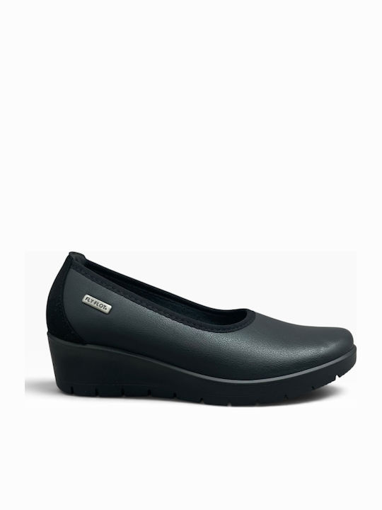 Pantofi cu Toc Mediu Black