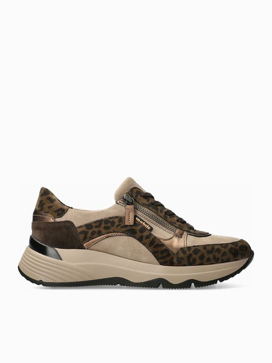 Γυναικεία Ανατομικά Sneakers D / Brown