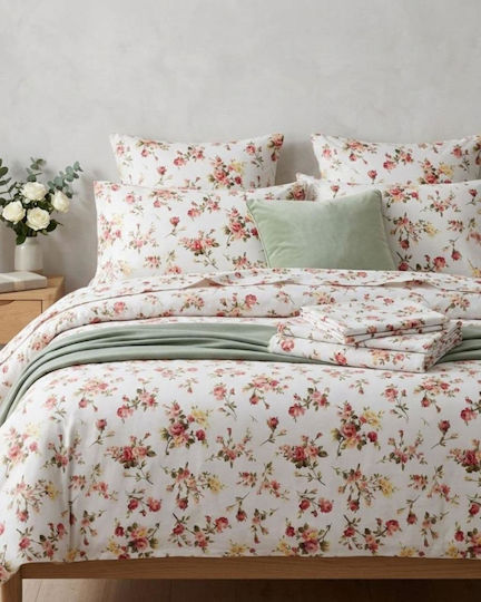 Olia Home Комплект Чаршафи За Спалня 240x260см Многоцветни (4бр.)