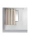 Window Curtain with Grommets L-c Chinea Beige 135x180cm