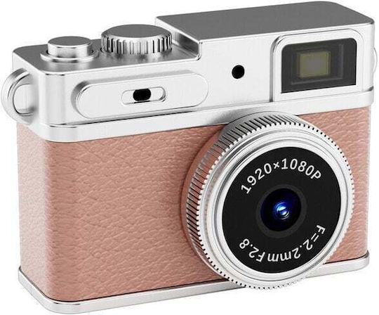 DMC-1203RO Παιδική Φωτογραφική Μηχανή 0.3MP Full HD (1080p) Ροζ