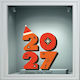 Αυτοκόλλητο Βιτρίνας - Happy New Year 20 - 80cm X 60cm
