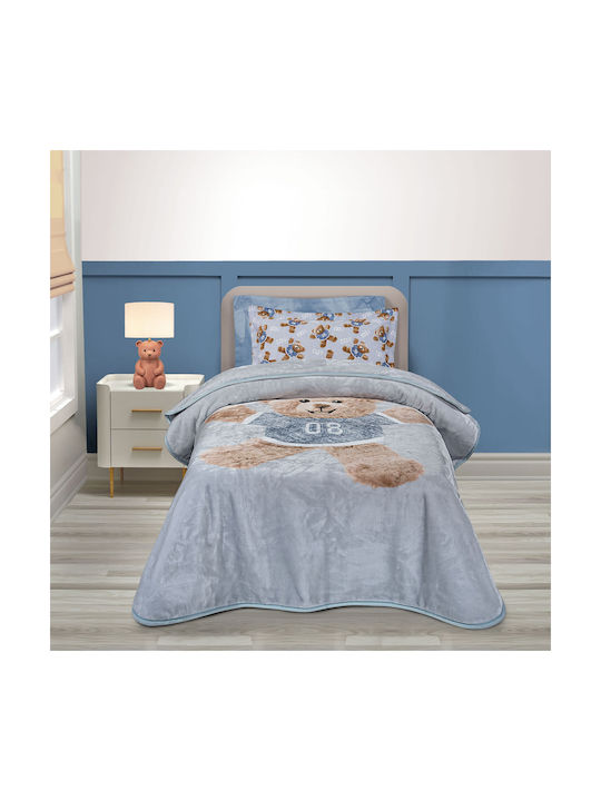 Greenwich Polo Club Decke Essential 8878 Hellbl...