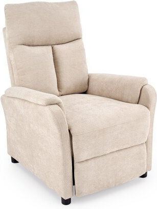 Houston 2229 Relax Swivel Armchair Cream 90x79x75cm
