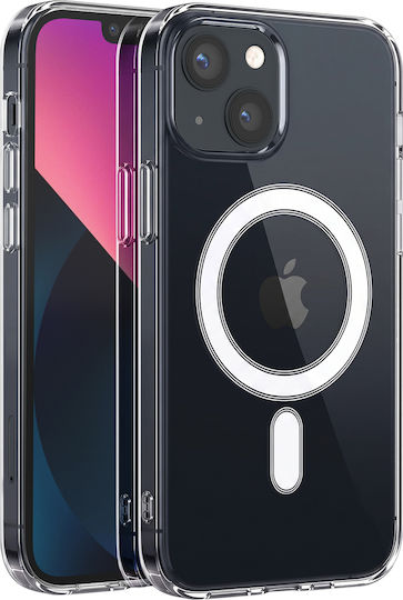 Zanaé Калъф за iPhone 13 с MagSafe, Essential Design, Подсилени Ъгли, Прозрачен