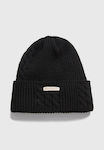 Funky Buddha Beanie Men's Knit Beanie in Black