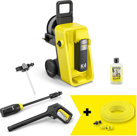 Karcher K 4 Comfort Premium Aparat de Spălat cu Presiune, Electric, 1800 W, cu Presiune de 130 bar și Pompă Metalică