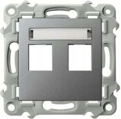 Ospel Sapphire Double Power Socket Ospel Sapphire Double Power Socket