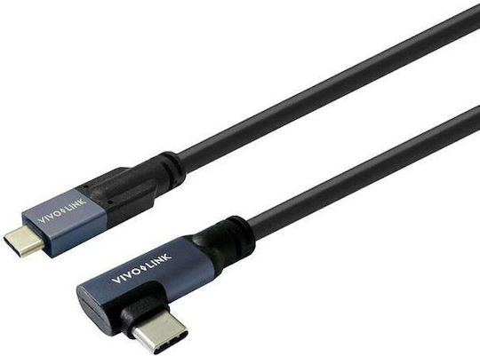 Vivolink Usb-c To Usb-c Angle Cable 10m Enterprise-tested