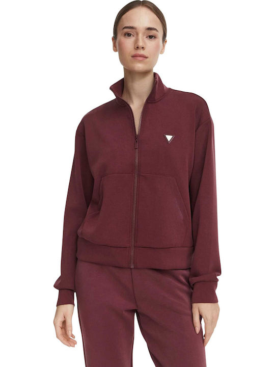 Guess Athleisure W Jachetă Hanorac de Damă Roșie