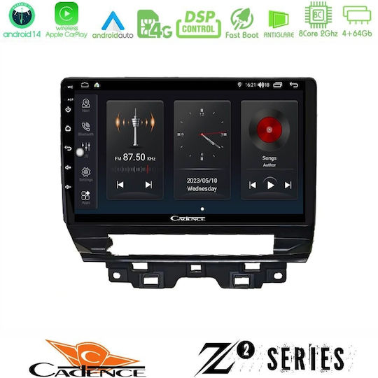 Cadence Car Audio System for Renault Trafic 2022 (Bluetooth/USB/WiFi/GPS/Apple-CarPlay/Android-Auto) with 10" Touch Screen