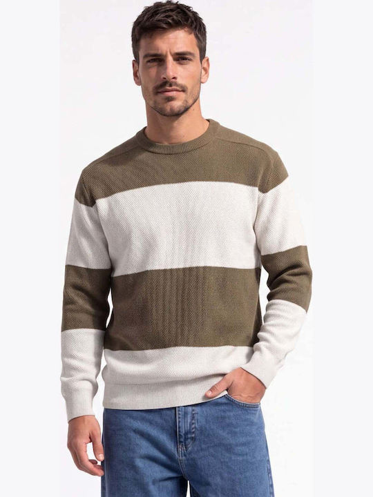 Ben Tailor Color Block Πουλόβερ Πουρο