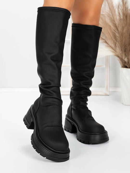 Damenstiefel Schwarz