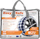 Cartech Easy & Safe Real 420G N1 Anti-Slip Snow Covers for Passenger Cars & 4x4 Vehicles 2 Pieces
