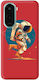 Xiaomi Poco M7 Run Space Rote Silikon-TPU-Hülle