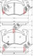 Bremstrommeln Citroen Saxo Xsara ZX Hinten 20973.11.0