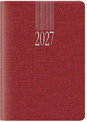THeofylaktos Cotton Daily Agenda 2027 6.5x10 cm