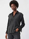 Winter Women's Sleeveless Tunic with V-Neck, Anthracite