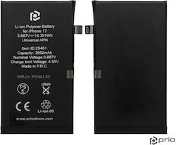 Prio Съвместима резервна батерия 3692mah Apple Iphone 17 3692mah