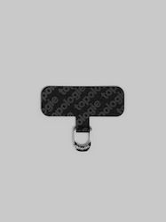 Topologie D-Ring-Handyband-Adapter Schwarz