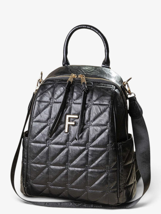 Damentasche Rucksack Schulter Grau