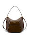 Brown Leather Women's Hobo Bag