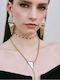 Kaleido Necklace in Gold-Plated Steel