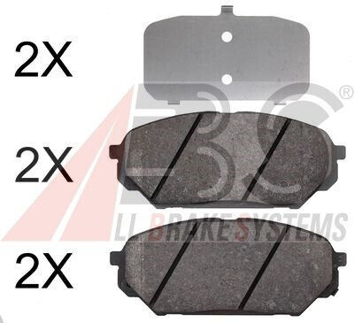 Спирачни Накладки Hyundai Ix55 08 Предни 581013ja50
