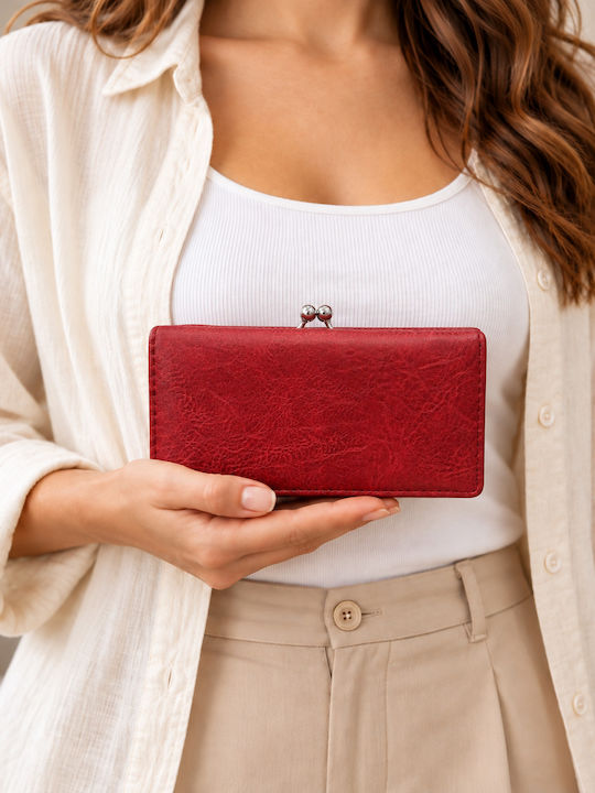 Damenbrieftasche Bordeaux