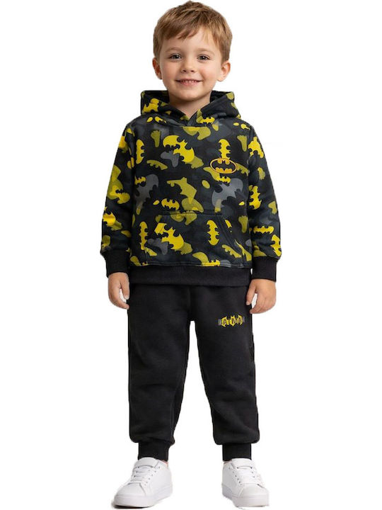Action Sportswear Παιδικό Σετ Φόρμας Μαύρη