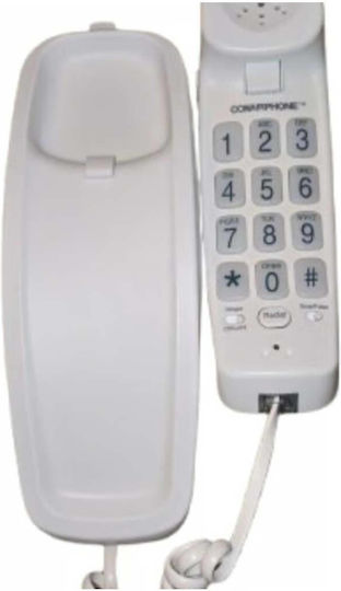 Ge Corded Telephone Phone Model 29255ge1 White Ivory Wall Desk Mount & Cord