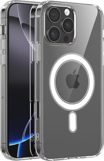 Zanaé Husă MagSafe iPhone 16 Pro Max cu Colțuri Întărite Transparentă