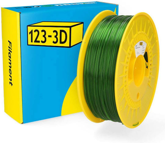 PCTG 3D-Drucker-Filament 1,75 mm Transparent Grün 1 kg