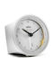 Braun Bc 07 W-dcf Επιτραπέζιο Ρολόι με Δείκτες με Ξυπνητήρι Λευκό 67010