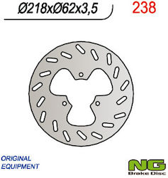 Rear Motorcycle Brake Disc Derbi Gas Gas 125/450 218x62x3.5mm 3 Holes Rear Motorcycle Brake Disc Derbi Gas Gas 125/450 218x62x3.5mm 3 Holes