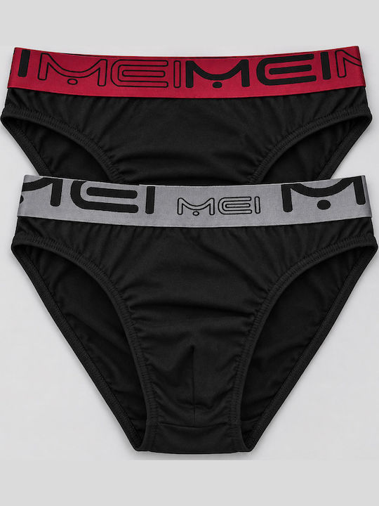 Men's Black Slips 2-Pack