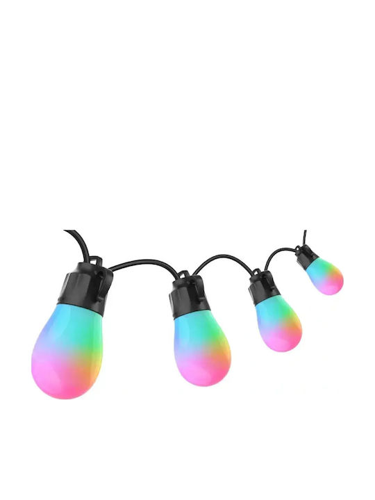 Neewer Waterproof Smart Garland Lights 45m with 15 Lamp Sockets