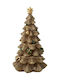 Christmas Decorative Plastic Tree Brown