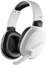Defender PHANTOM PRO 7.1 Kabelloses Over-Ear-Gaming-Headset mit Bluetooth-/USB-Verbindung Weiß