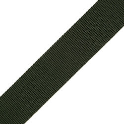 Khaki Polyester Strap 3.5 cm Per Meter