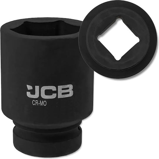 JCB Удължен Ударен Вложен Ключ с Присъединителен Квадрат 1" Диаметър 1" / 50