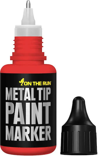 On The Run Metal Tip Nachfülltinte für Marker Neonorange 20 ml
