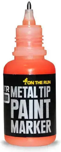 On The Run Metal Tip Ανταλλακτικό Μελάνι για Μαρκαδόρο White 20ml