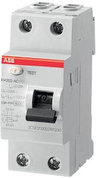 Abb Ρελέ Διαρροής 2x40A