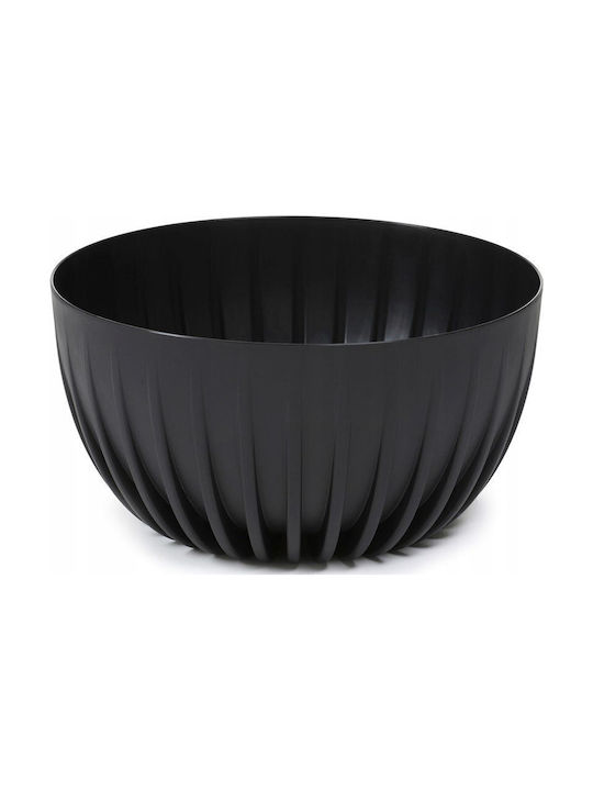 Lamela Mira Kunststoff-Blumentopf Schwarz mit U...
