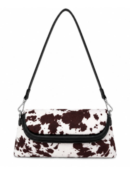 Damen-Flap-Tasche Schwarz WF-PS5327-27HB-SCHWARZ