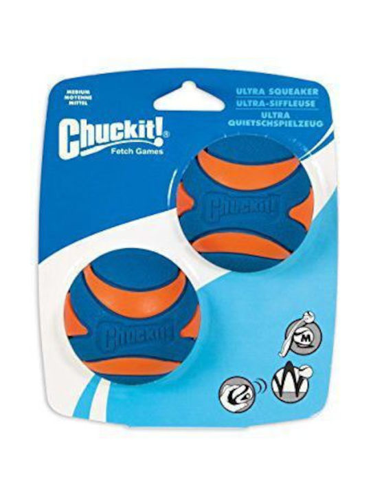 Chuckit Ultra Squeaker Minge pentru câini Mediu...