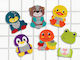 Mix & Match Sticker Pals για 4+ Μηνών 10τμχ
