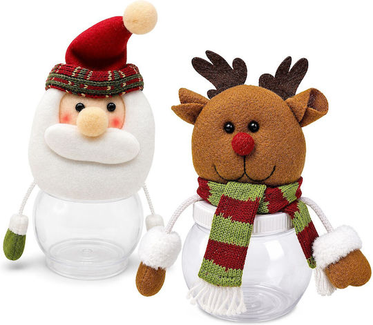 Βάζο Xmas Φιγούρα 25x Ø10cm Xmasfest 1134296